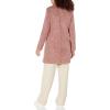 imageKenneth Cole Womens Military Wool Blend OvercoatAsymmetrical Red