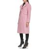 imageKenneth Cole Womens Military Wool Blend OvercoatMilitary Pink