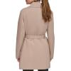 imageKenneth Cole Womens Trench Coat with Waist Tie Belt and Notch CollarKhaki