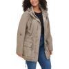 imageLevis Womens Cotton Hooded Anorak Jacket Standard ampamp Plus SizesGrey