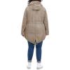 imageLevis Womens Cotton Hooded Anorak Jacket Standard ampamp Plus SizesGrey