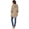 imageLevis Womens Cotton Hooded Anorak Jacket Standard ampamp Plus SizesKhaki