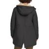imageLevis Womens Faux Fur Lined Hooded Parka JacketBlackTan Faux Fur