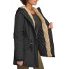 imageLevis Womens Faux Fur Lined Hooded Parka JacketBlackTan Faux Fur