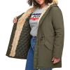 imageLevis Womens Faux Fur Lined Hooded Parka JacketOlive