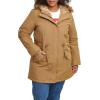 imageLevis Womens Faux Fur Lined Hooded Parka JacketTan