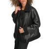 imageLevis Womens Faux Shearling MotoNew Black