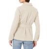 imageLevis Womens Midweight Cotton Belted Shirt JacketWhite