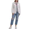 imageLevis Womens Midweight Cotton Belted Shirt JacketWhite