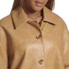 imageLevis womens Relaxed Fit Faux Leather BlazerTan