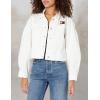 imageTommy Hilfiger Womens Everyday Trucker Denim Jean JacketWhite Rinse Wash