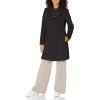 imageKENNETH COLE Womens Wool Coat ASYMMETRICAL CLASSIC BLACK Medium