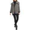 imageKenneth Cole Womens Inner Quilted Bib Novelty Tweed Wool CoatBlk Multi