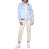 imageLevis Soft Faux Suede Shacket Dusty Blue LG