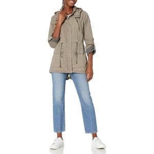 imageLevis Womens Cotton Hooded Anorak Jacket Standard ampamp Plus SizesGrey