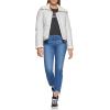 imageLevis Womens Breanna Faux Leather Puffer Jacket with Sherpa Lined CollarIce Faux Leather