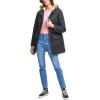 imageLevis Womens Sherpa Lined MidLength Performance Park Jacket with Faux Fur CollarBlack
