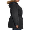 imageLevis Womens Sherpa Lined MidLength Performance Park Jacket with Faux Fur CollarBlackSherpa Lining