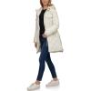 imageLevis Womens Soft Sherpa Lined Diamond Quilted Long Parka JacketCream