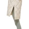 imageLevis Womens Soft Sherpa Lined Diamond Quilted Long Parka JacketCrme Brulee