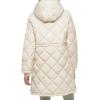 imageLevis Womens Soft Sherpa Lined Diamond Quilted Long Parka JacketCrme Brulee