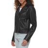 imageLevis Womens The Classic Faux Leather Motorcycle Jacket Regular ampamp Plus SizeBlack