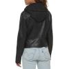 imageLevis Womens The Classic Faux Leather Motorcycle Jacket Regular ampamp Plus SizeBlack