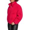 imageLevis womens Zip Up Sherpa Teddy Jacket Standard ampamp Plus SizesFuchsia