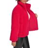 imageLevis womens Zip Up Sherpa Teddy Jacket Standard ampamp Plus SizesFuchsia