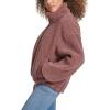 imageLevis womens Zip Up Sherpa Teddy Jacket Standard ampamp Plus SizesRose Taupe