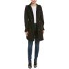 imageCole Haan Womens Hooded Anorak Rain CoatBlack