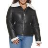 Black Faux Leather