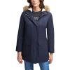 imageLevis Womens Sherpa Lined MidLength Performance Park Jacket with Faux Fur CollarNavy