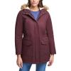 imageLevis Womens Sherpa Lined MidLength Performance Park Jacket with Faux Fur CollarPlumSherpa Lining