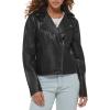 imageLevis Womens The Classic Faux Leather Motorcycle Jacket Regular ampamp Plus SizeBlack