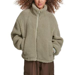 imageLevis womens Zip Up Sherpa Teddy Jacket Standard ampamp Plus SizesSeafoam