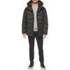 imageCole Haan Mens Quilted Flannel Packable Down ParkaCharcoal