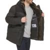 imageCole Haan Mens Quilted Flannel Packable Down ParkaCharcoal