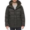 imageCole Haan Mens Quilted Flannel Packable Down ParkaCharcoal