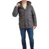 imageCole Haan Mens Quilted Flannel Packable Down ParkaGrey