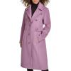 imageKenneth Cole Womens Military Wool Blend OvercoatMauve
