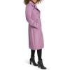 imageKenneth Cole Womens Military Wool Blend OvercoatMauve