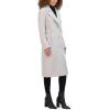 imageKenneth Cole Womens Military Wool Blend OvercoatPlatinum