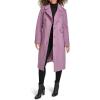 imageKenneth Cole Womens Military Wool Blend OvercoatMauve