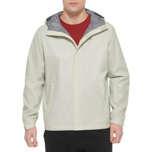 imageTommy Hilfiger Mens Lightweight Breathable Waterproof Hooded Jacket