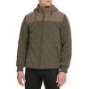 imageKenneth Cole Mens Quilted JacketRib Knit Olive