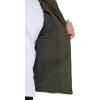 imageKenneth Cole Mens Quilted JacketRib Knit Olive