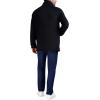 imageCole Haan Mens Double Bib Collar Wool Field CoatBlack