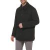 imageCole Haan Mens Shirt Collar Wool JacketBlack