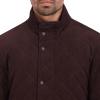 imageCole Haan Mens Stand Collar Quilted JacketChocolate
